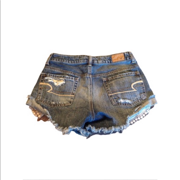 AEO Hi-Rise Festival Denim Shorts✨Size 2 - Picture 2 of 7